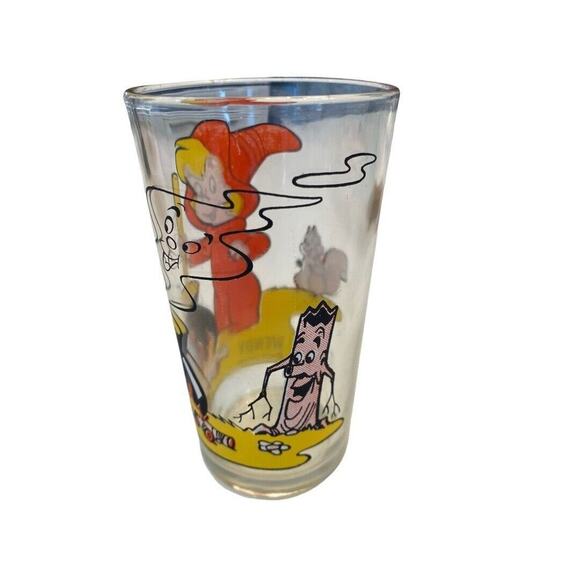 Vintage Pepsi Collection Harvey Wendy Brewing Cartoon Juice Glass 5" - Picture 2 of 4